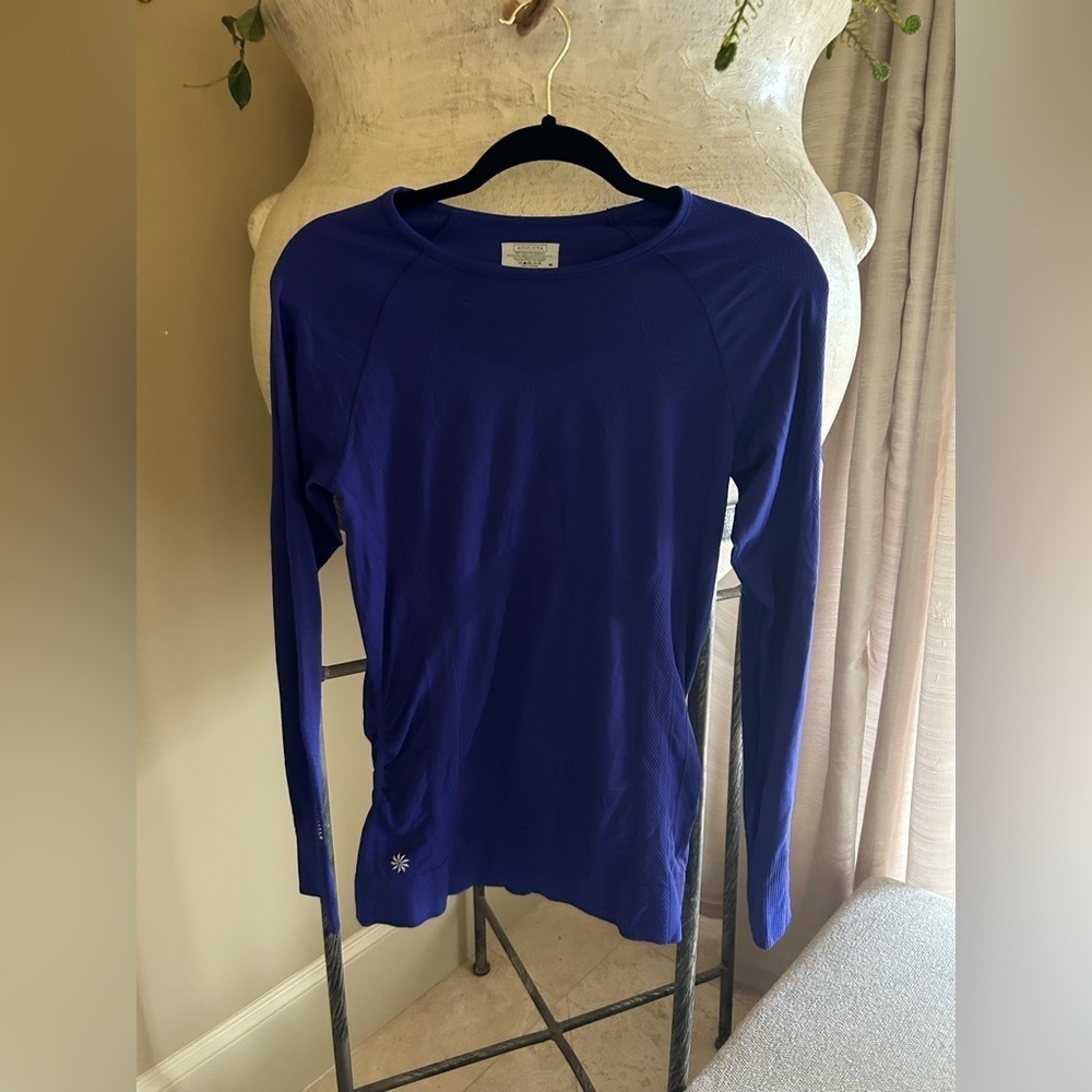Dark Blue Athleta Workout Long sleeve